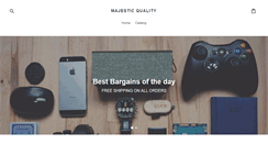 Desktop Screenshot of majesticquality.com