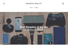 Tablet Screenshot of majesticquality.com